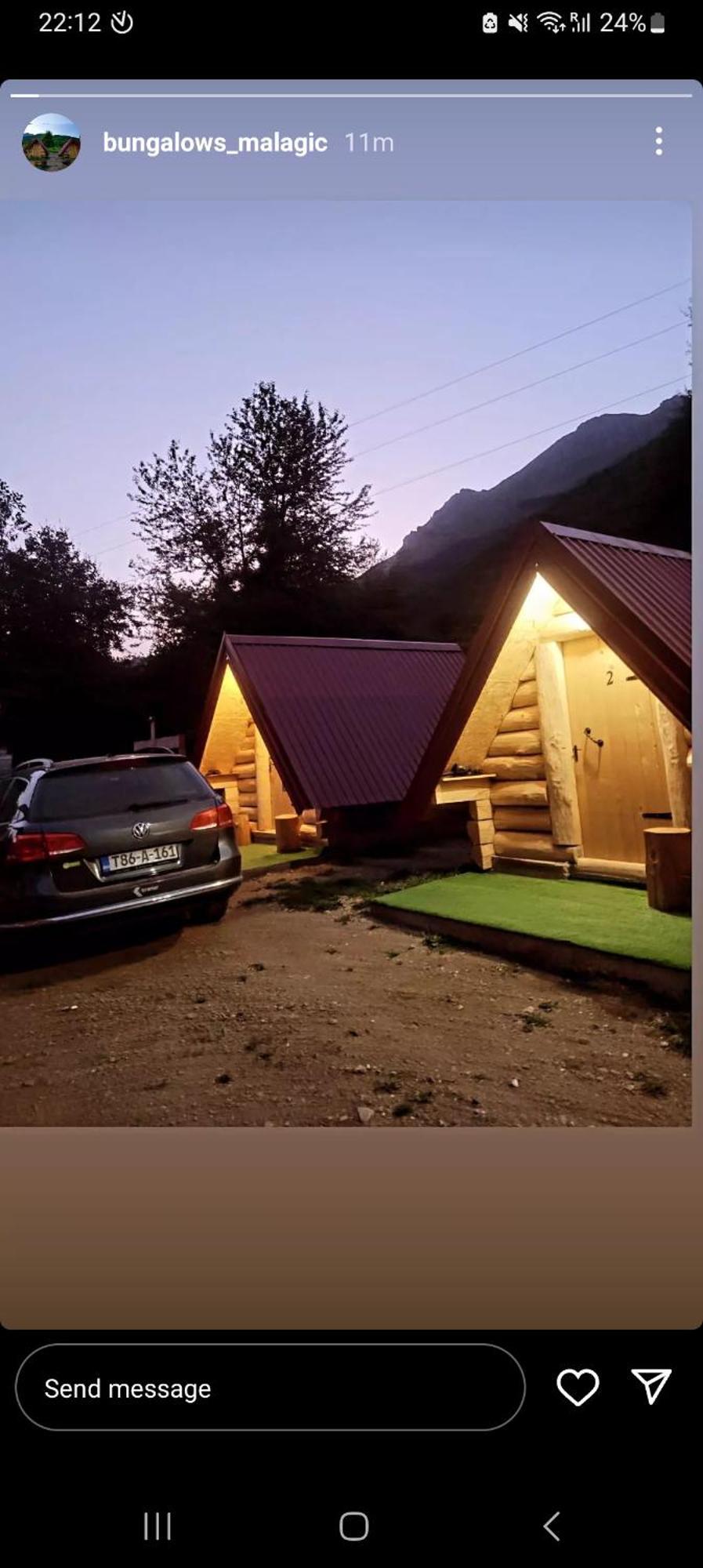 Bungalows Malagic Gusinje Екстер'єр фото